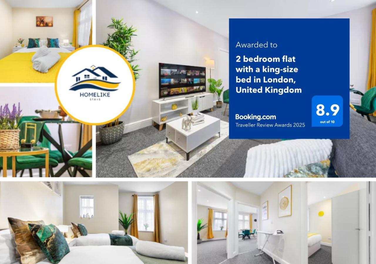 Elegant 2Br London Hideaway- King Bed, Sleeps 6 - Parking- Instant Book- 20 Percent Off Limited Time! בארנט מראה חיצוני תמונה